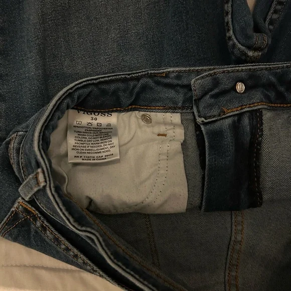 Vigoss Dark Blue Women's Skinny Jeans - Picture 3 of 3